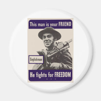 WWII Englishman Magnet
