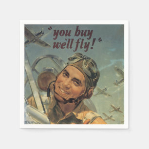 WWII ERA PAPPERSSERVETT