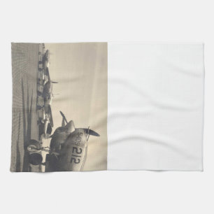 WWII-flygplan Kökshandduk