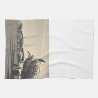 WWII-flygplan Kökshandduk