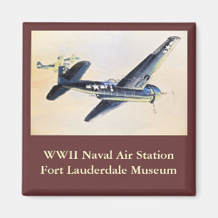 WWII-flygplan Magnet