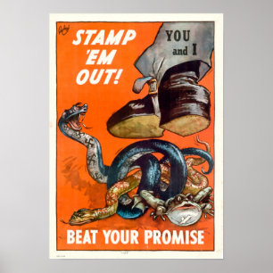 WWII Frimärke är ute! Poster