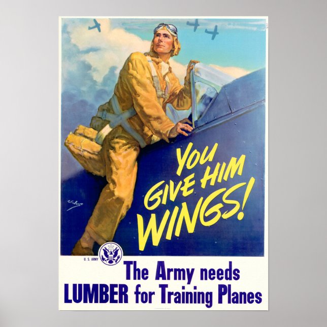 WWII, Ge Him Vingar! Poster (Framsidan)