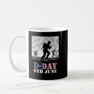 WWII juni 6e 1944 D-dagen 75:e-årsdagen Kaffemugg