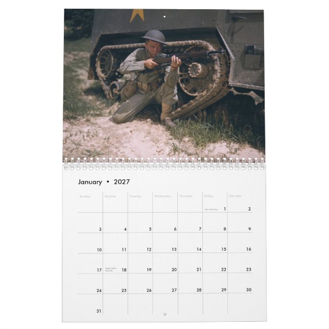 WWII-kalender - 2013 Kalender (Jan 2027)