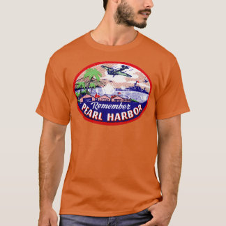 WWII Kom ihåg Pearl Harbour 2 T Shirt