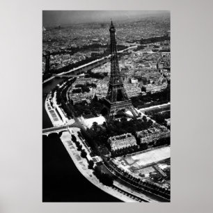 WWII Liberated Paris Poster