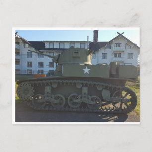 WWII M4 Sherman-stridsvagn Vykort
