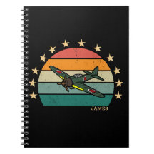 WWII Militärstridsflygplan Krig Retro