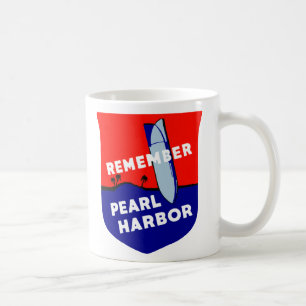 WWII minns pärlemorfärg hamn Kaffemugg