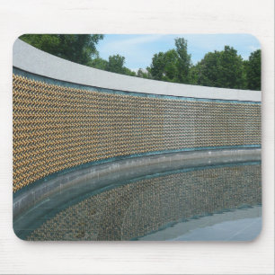 WWII Mur för minnesfrihet i Washington DC Musmatta