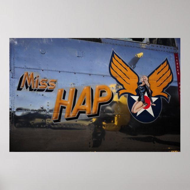 WWII Nose Art Poster (Framsidan)