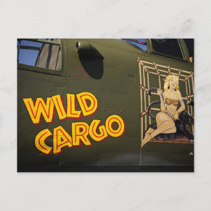 WWII Nose Art Vykort