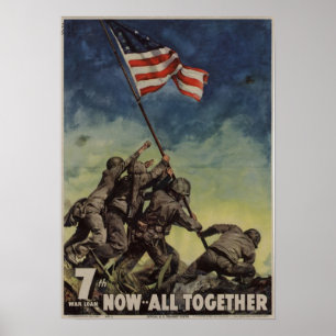 WWII nu alla tillsammans Poster