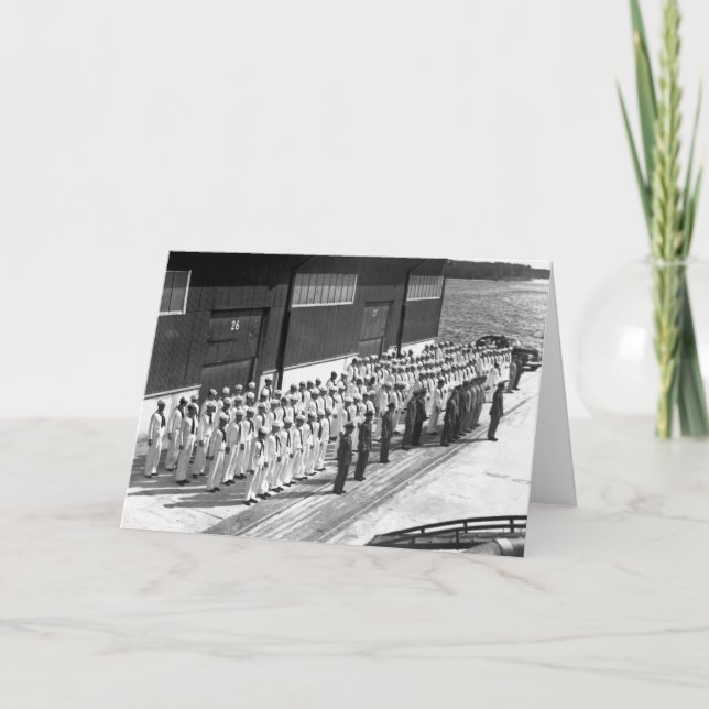 WWII: ombord på USS Asheville (PF-1) Kort (Framsida)