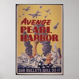WWII-pärlhamnen poster