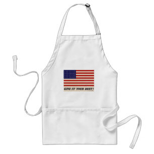 WWII Patriotic Poster Apron Förkläde