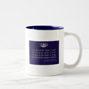 WWII Patriotic Poster Mugg
