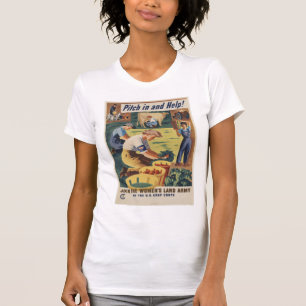 WWII Patriotic Poster Shirt Tröja