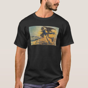 WWII-Poster i USA Fågelskrämma Pacific Världskrig T Shirt