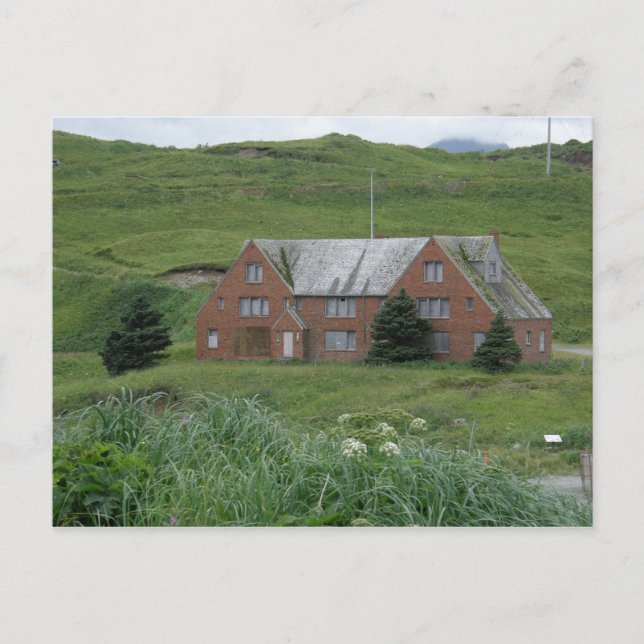 WWII Radio Station, Nederländska hamnen, AK Vykort (Framsida)