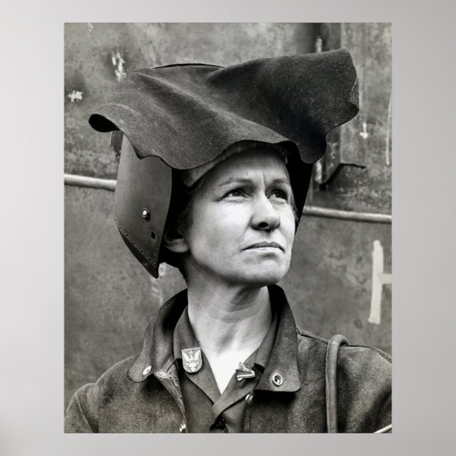 WWII Rosie Riveter Poster (Framsidan)