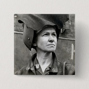 WWII Rosie riveteren Knapp