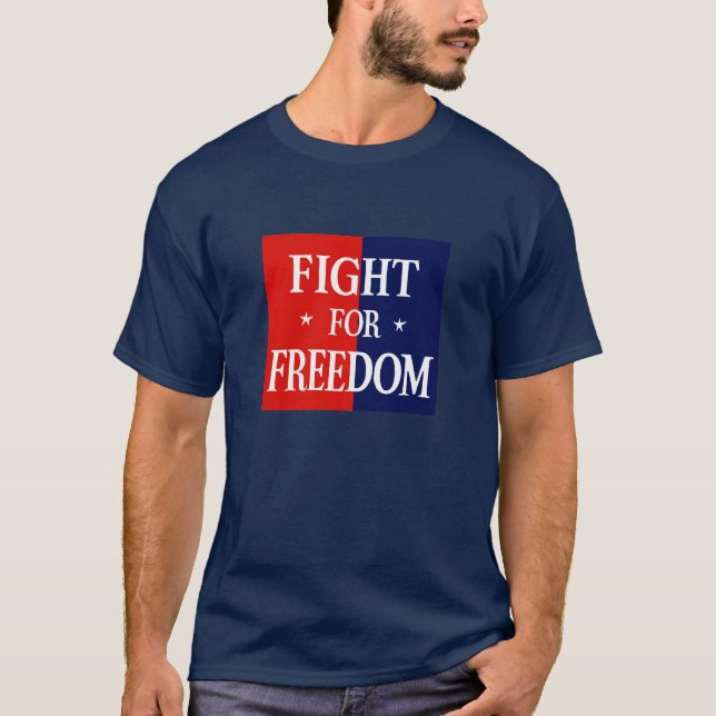 WWII:s frihetskamp T Shirt (Framsida)