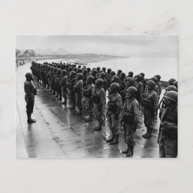 WWII-sjuksköterskor i gasmaskor Vykort (Framsida)