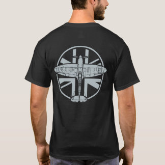 WWII Spitfire RAF 016 Himlar Blue T Shirt