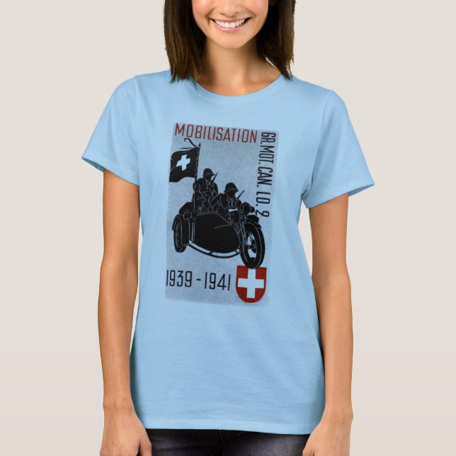 WWII Swiss Recon Motorcle Tröja (Framsida)