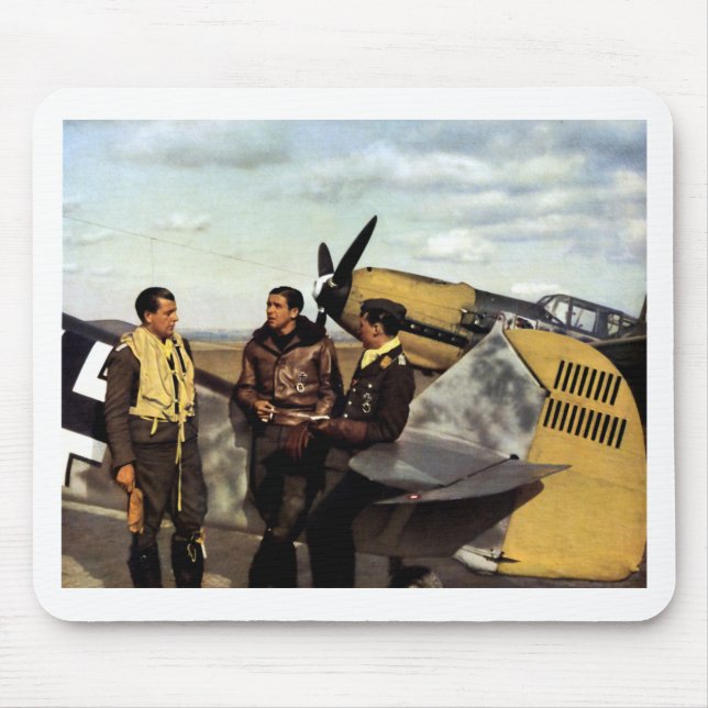 WWII-tysken ME-109 lotsar Musmatta (Framsidan)