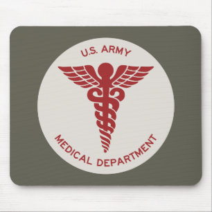 WWII US Army Medical Department emblem Musmatta