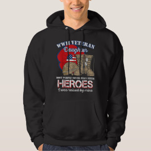WWII Veteran Dotter De flesta människor träffar al Hoodie