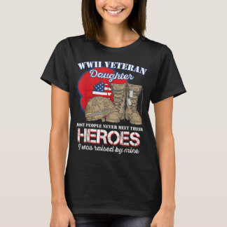WWII Veteran Dotter De flesta människor träffar al T Shirt