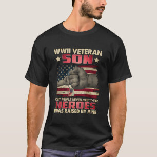 Wwii Veteran Son Jag blev uppvaktad av min Hero Fa T Shirt