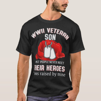 WWII VETERAN SON T SHIRT