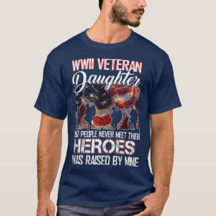 WWII Veterandotter De flesta människor möts aldr T Shirt
