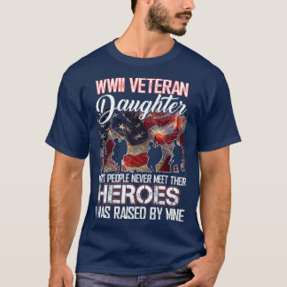 WWII Veterandotter De flesta människor möts aldrig T Shirt