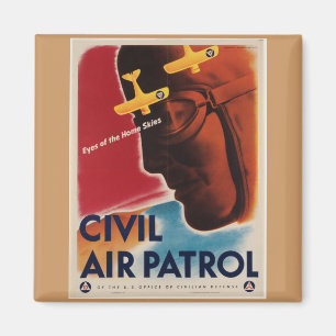 WWII Vintage affisch Magnet