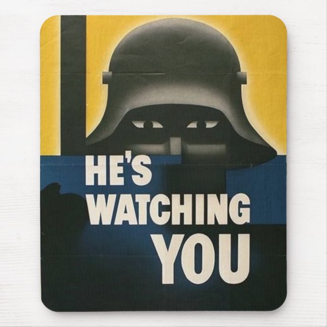 WWII Vintage affisch-musmatta Musmatta (Framsidan)