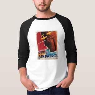 WWII Vintage affisch Tee Shirt
