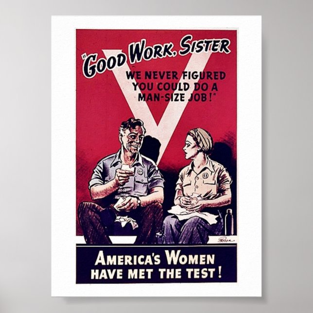Wwii Women Poster (Framsidan)
