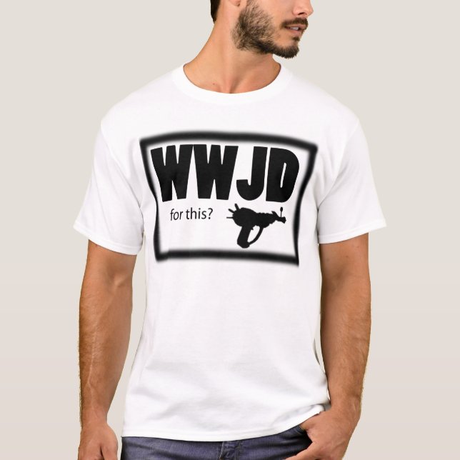 WWJD FÖR DETTA T-SHIRT (Framsida)