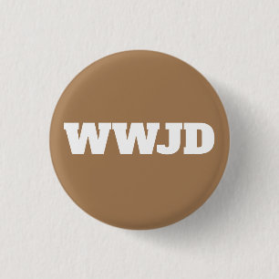 WWJD knäppas Knapp