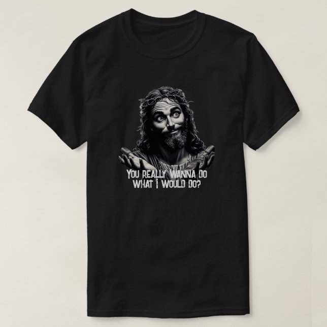 WWJD? T SHIRT (Design framsida)
