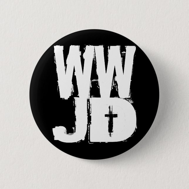WWJD vad skulle Jesus, gör Knapp (Framsida)