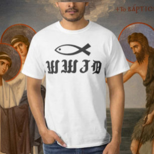 WWJD Vad skulle Jesus göra? Kindness-Inspired T Shirt