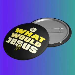 WWJD – Vad skulle Jesus göra? Knapp