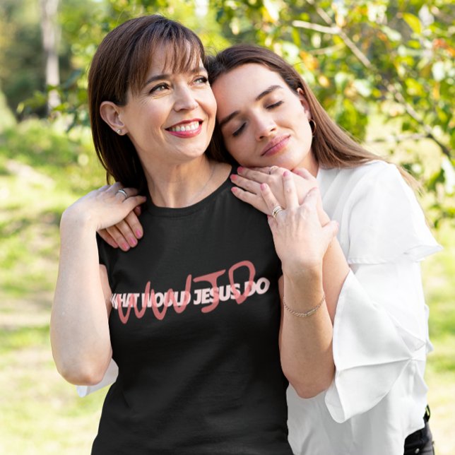 WWJD – What Would Jesus *Actually* Do? Tee (Skapare uppladdad)